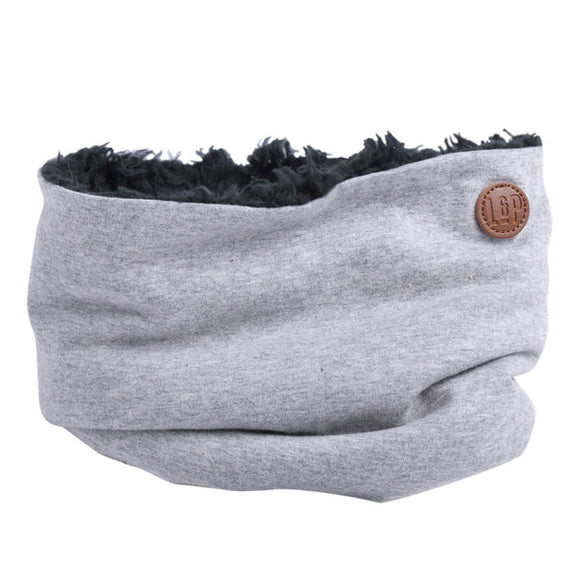 (Heather Gray) Lined Cotton Scarf > L&P Apparel