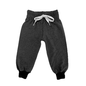 Charcoal Sweat Pants with Hockey Lace > Portage And Main