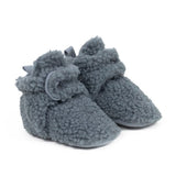 Snap Bootie Grey Sherpa > Robeez in 0-3m only