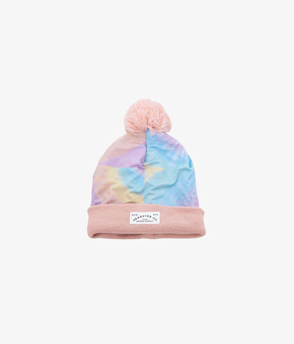 Tie Dye Pink Jersey Toque > Headster in 6-24m only