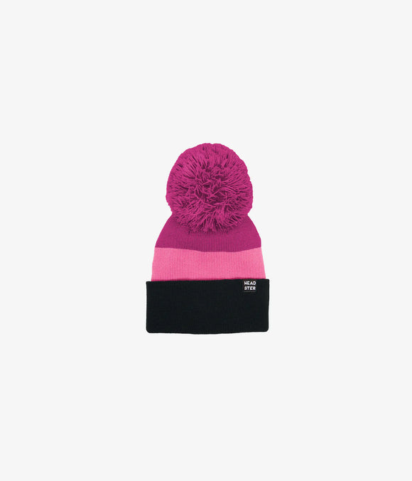 Fuchsia Tri-Colour Toque > Headster in size 2-6 yr only