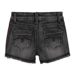 Deux Par Deux Jean Shorts > Black Denim in size 5 and 6