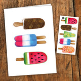 Greeting Card ... Cute & Fun with PiCO Tattoos > Several Options