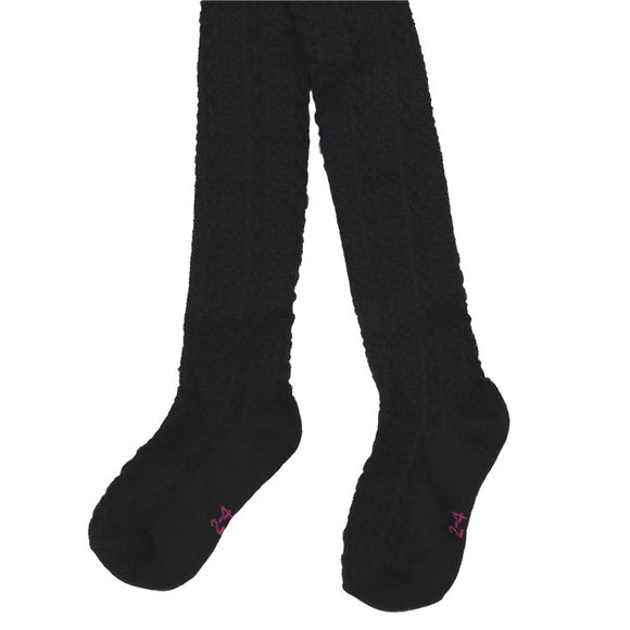 Navy Cable Knit Tights > Nano in size 2/4