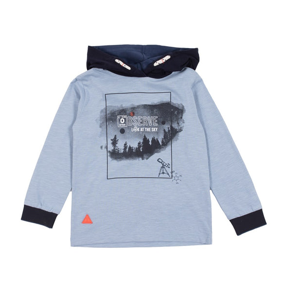 Night Sky Hooded Jersey L/S Tee > Nano in size 3 only