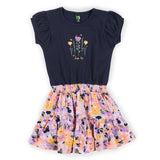 Sunny Day Navy & Floral Dress > Nano size 4 only