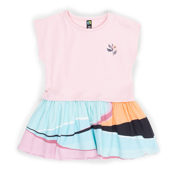 Pink & Print Tunic-Dress < Nano Baby-Toddler